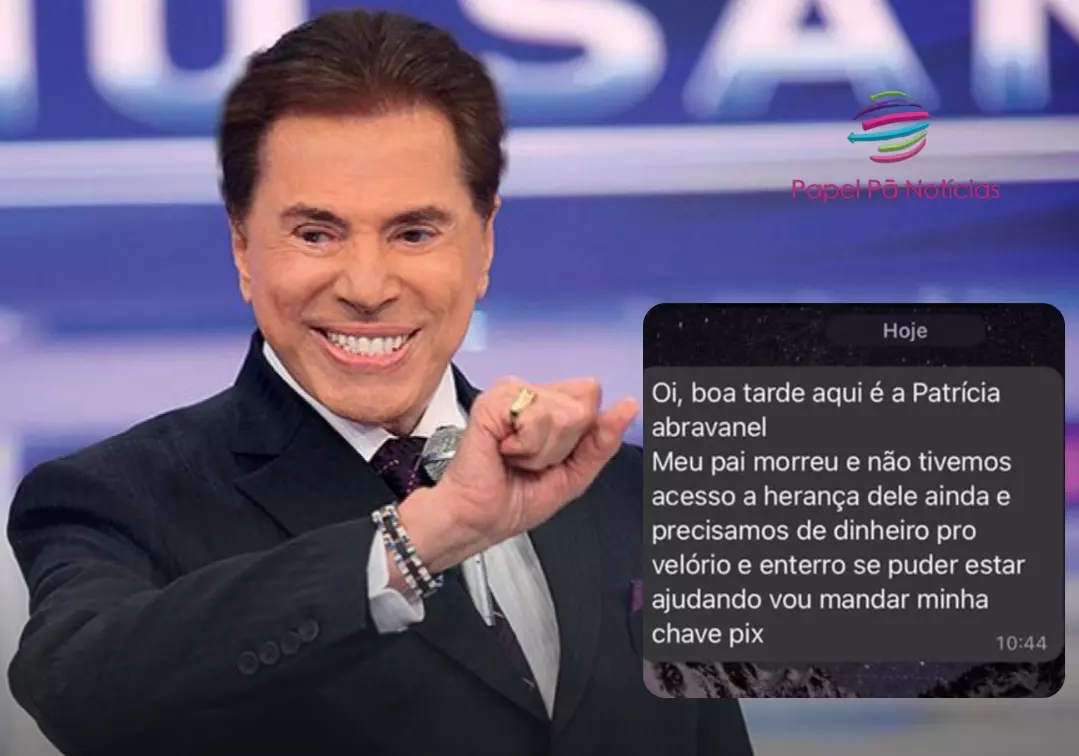 Criminosos usam morte de Silvio Santos para aplicar golpes e pedir dinheiro